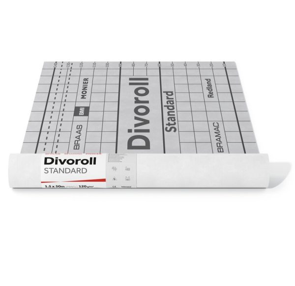 Bramac Divoroll STANDARD 120 páraáteresztő tetőfólia 120 g/m2