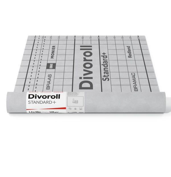 Bramac Divoroll STANDARD+ páraáteresztő tetőfólia 145 g/m2