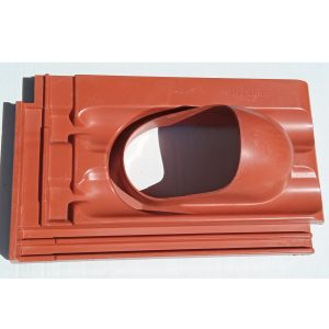 Klöber műanyag alapcserép CsárdásTangó téglavörös fényes